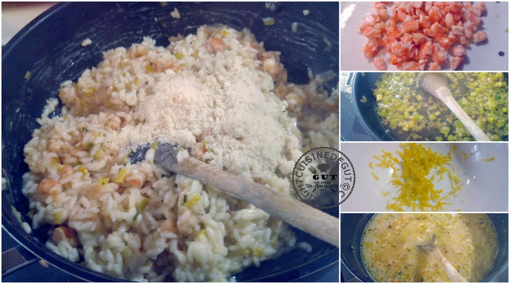 risottoaucitronpoireauxcrevettesetparmesan4