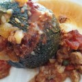 Courgettes farcies aux&nbsp;boulettes