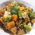 LENTILLES AU CIDRE Butternut et chou&nbsp;romanesco
