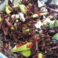 Salade de chou rouge avocat et&nbsp;1