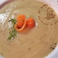 VELOUTE D&rsquo;ENDIVES ET CELERI RAVE A LA TRUITE&nbsp;FUMEE1