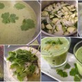 Soupe froide de courgette saveurs&nbsp;indiennes