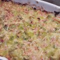 gratin de poireaux jambon aux 2&nbsp;fromages