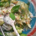 Salade de courgette sauce moutarde&nbsp;cassis3