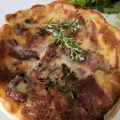 Tartelettes au jambon aux herbes gorgonzola et fleur de&nbsp;thym2