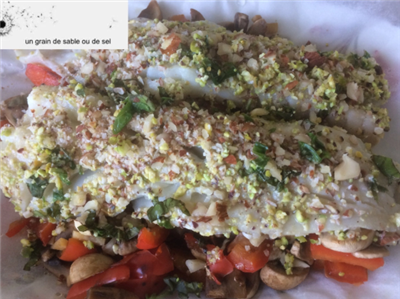 Saumon aux champignons delpierre CHANTAL