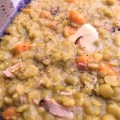 Côte de porc pois cassés et patate douce&nbsp;1