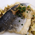 Filet de dorade fenouil poireaux condiment&nbsp;balsamique