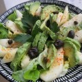 Salade d&rsquo;avocat poires olives noires et câpres&nbsp;2