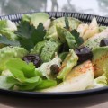 Salade d&rsquo;avocat poires olives noires et câpres&nbsp;3