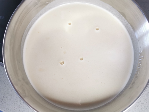 Pachade d’Auvergne sucrée ou Farinette aux Myrtilles du Cantal