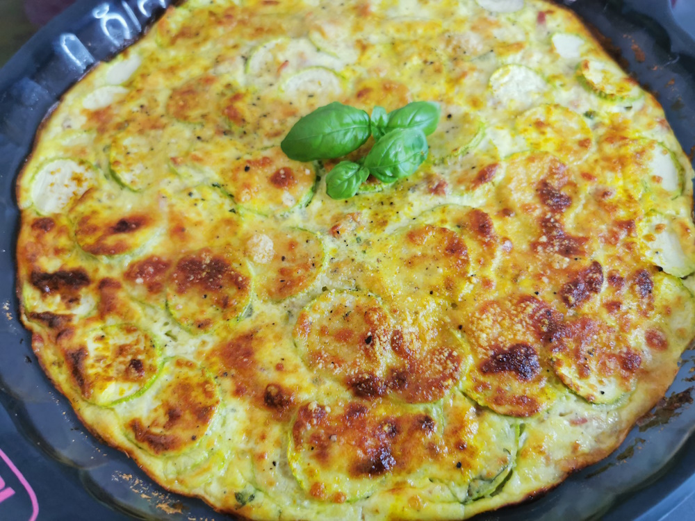 Tarte sans pâte de courgettes Greyzini à la brousse&nbsp;corse
