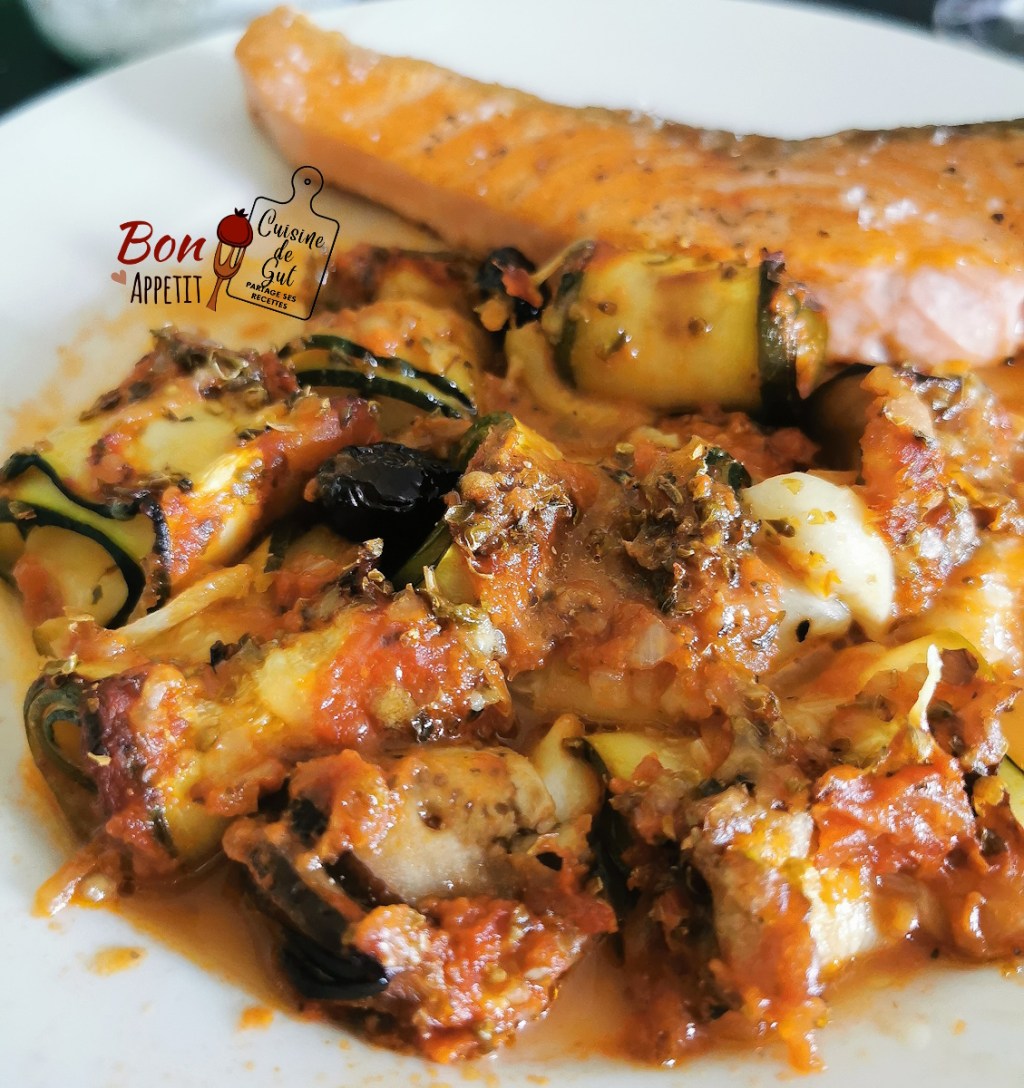 Roulés de courgettes et aubergines fourrés à la&nbsp;mozza