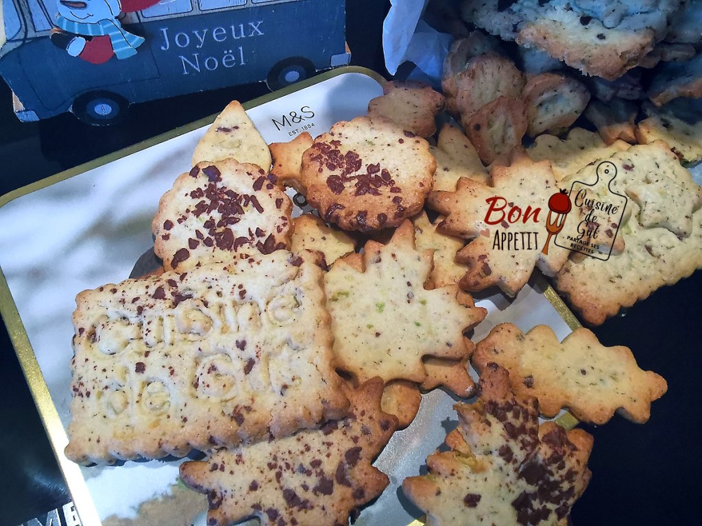 Recette facile de Bredele de Noël, Pistache et&nbsp;chocolat