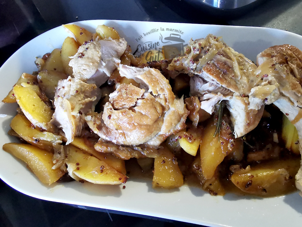 Rouelle de Porc confite au four aux oignons et pommes de terre ou comment mieux se régaler avec une&nbsp;rouelle