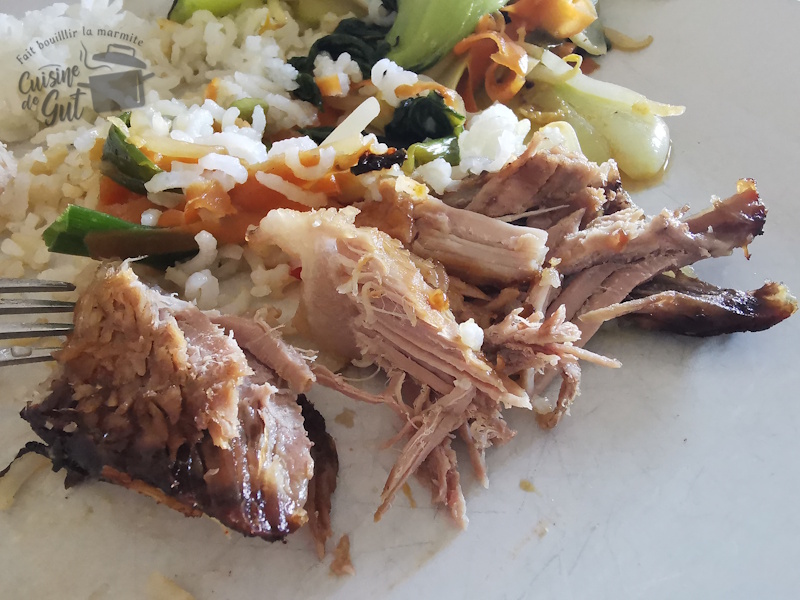 Pak Choï, légumes et porc bien caramélisé:  Une recette pour fêter le nouvel an&nbsp;Chinois